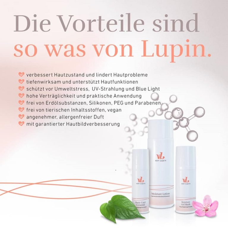 Naturkosmetik von Lupin Blickpunkt Schönheit